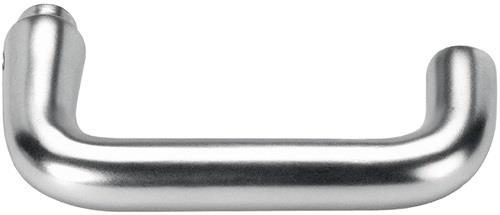 Türdrückerlochteil 475L LM F1/silberf.Schlosskästen ger.4-KT.8mm AMF