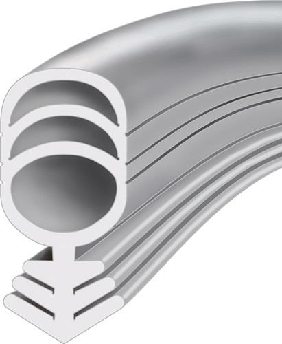 Renov.-dicht.Universeal Plus L.25m B.8mm z.Einziehen TPE blk dunkelbraun ELLEN