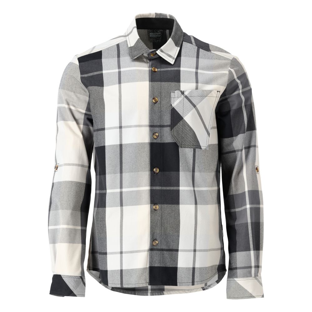 Hemd CUSTOMIZED Anthrazitgrau-kariert 3XL