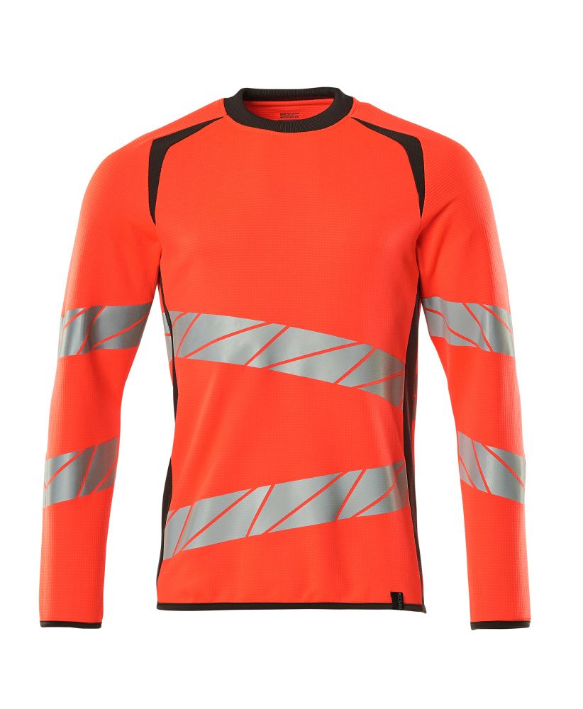 Sweatshirt ACCELERATE SAFE Hi-vis Rot/Dunkelanthrazit XL ONE