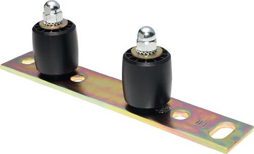 Doppelführung 659 STA verzinkt,gelb Stahlrolle HELM