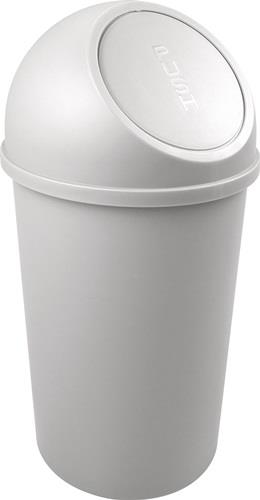Abfallbehälter H615xØ312mm 25l lichtgrau HELIT