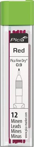 Ersatzmine 12x rot präzises Anzeichnen 12 Minen/Set PICA