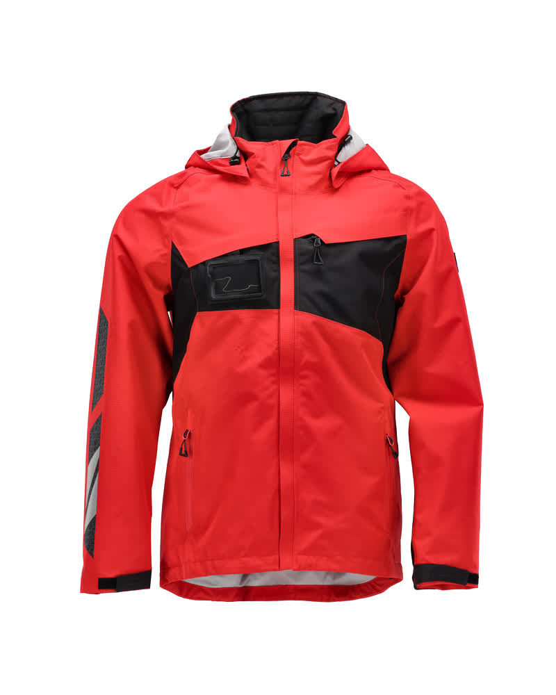 Hardshelljacke ACCELERATE Verkehrsrot/Schwarz L