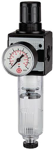 Filterregler MULTIFIX Gew.mm 11,89 BG I G 1/4 Zoll 0,5-10bar 1600l/min RIEGLER