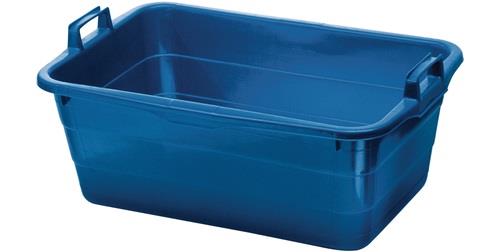 Wanne L620xB425xH250mm Inh.45l PE blau LOCKWEILER