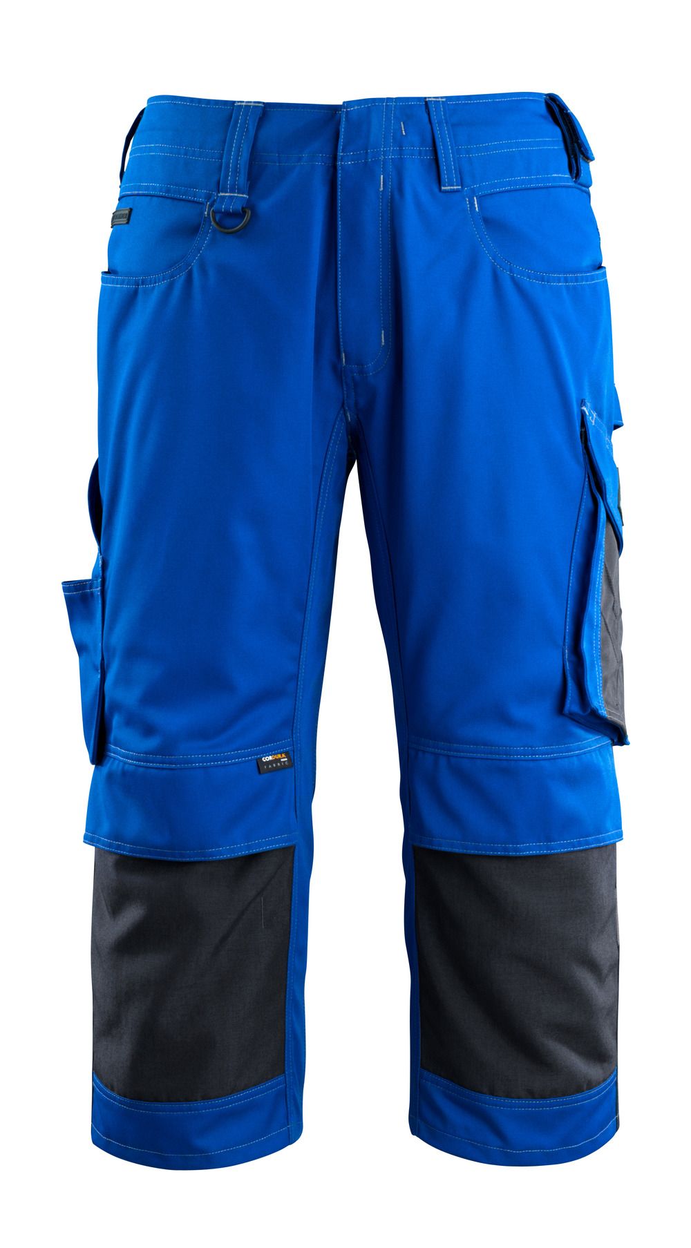 Dreiviertel-Hose mit Knietaschen UNIQUE Kornblau/Schwarzblau C47