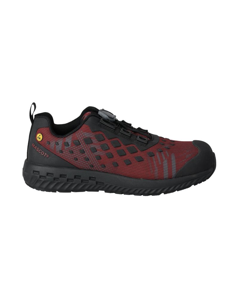 Sicherheitsschuhe FOOTWEAR CUSTOMIZED Herbstrot/Schwarz 38
