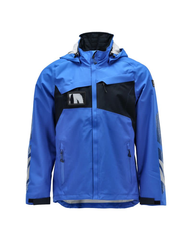Hardshelljacke ACCELERATE Azurblau/Schwarzblau 3XL