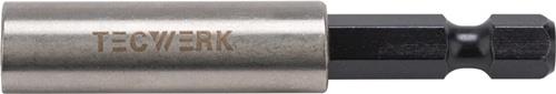 Bithalter 1/4 Zoll F 6,3 1/4 Zoll C 6,3 Magnet L.60mm TECWERK