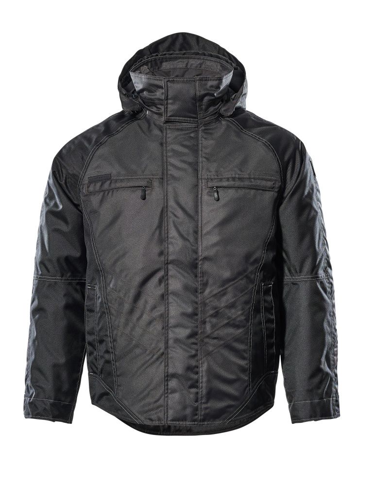 Winterjacke UNIQUE Dunkelanthrazit/Schwarz L