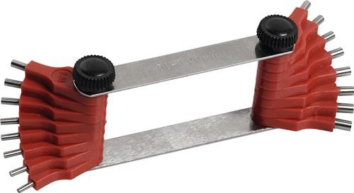 Düsenlehre 0,45-1,50mm Stiftanzahl 20 St. PROMAT