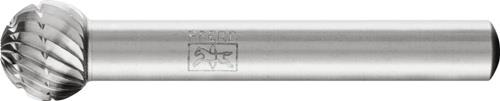 Frässtift KUD D.10mm Kopf-L.9mm Schaft-D.6mm HSS Verz.3 PFERD