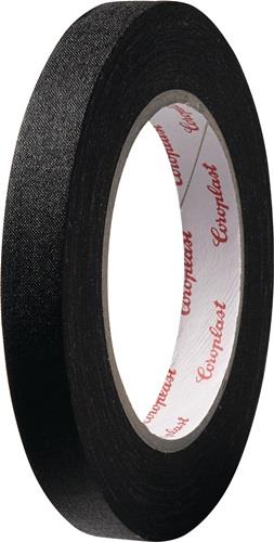 Gewebeklebeband 800 schwarz L.25m B.19mm Rl.COROPLAST