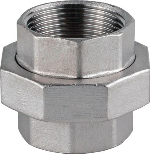 Verschraubung I/I fl.NPS=1/2 Zoll L 38mm L1=14mm L2=12mm SPRINGER