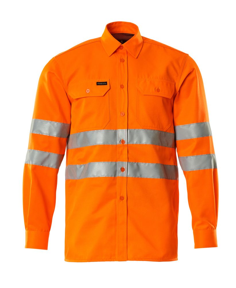 Hemd SAFE CLASSIC Hi-vis Orange 39-40