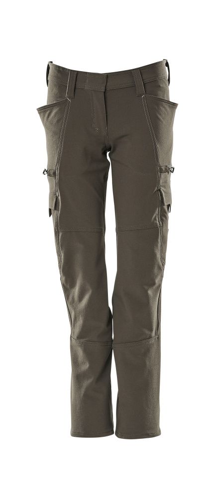Damen-Passform PEARL Hose mit Schenkeltaschen ACCELERATE Dunkelanthrazit 76C38