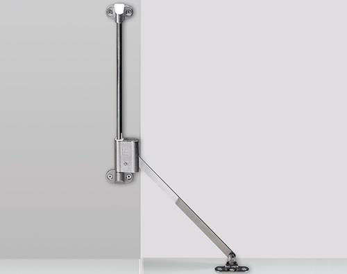 Klappenhalter Klassik D m.Lager L 258 D STA vern.m.Bremssystem L.300mm HETTICH