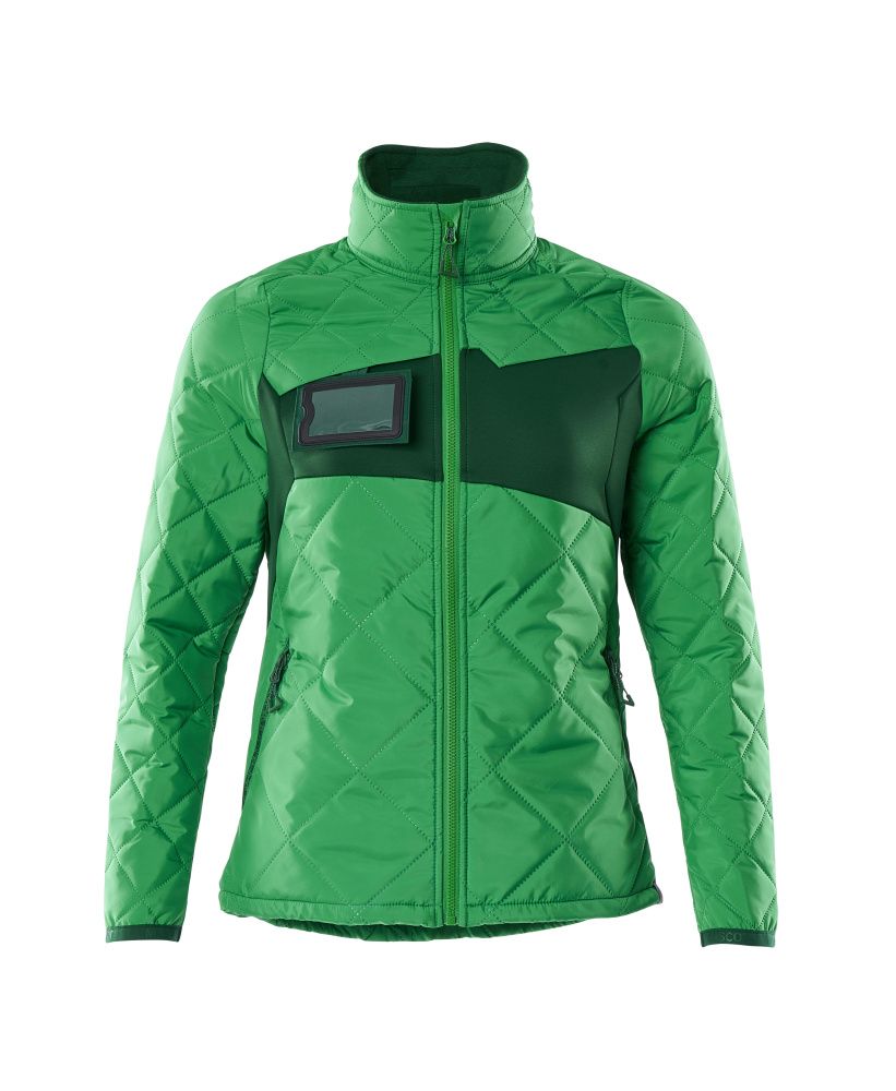 Damen-Passform Thermojacke ACCELERATE Grasgrün/Grün 5XL
