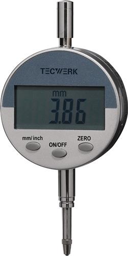 Messuhr 12,5mm Abl.mm 0,01 dig.TECWERK