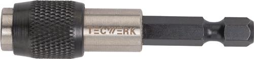 Bithalter 1/4 Zoll F 6,3 1/4 Zoll C 6,3 SWF L.60mm TECWERK