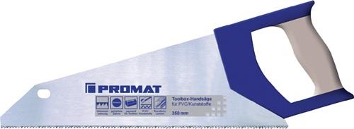 Handsäge Blatt-L.350mm 12 ZpZ feine Spezialzahnung PROMAT