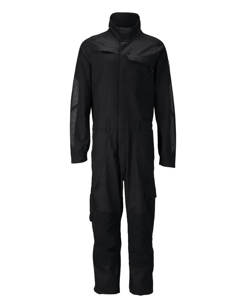Overall mit Knietaschen ACCELERATE Schwarz 4XL