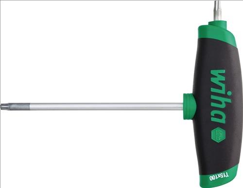 Schraubendreher m.Quergr.364DS T10x100mm TORX® m.Seitenabtr.WIHA