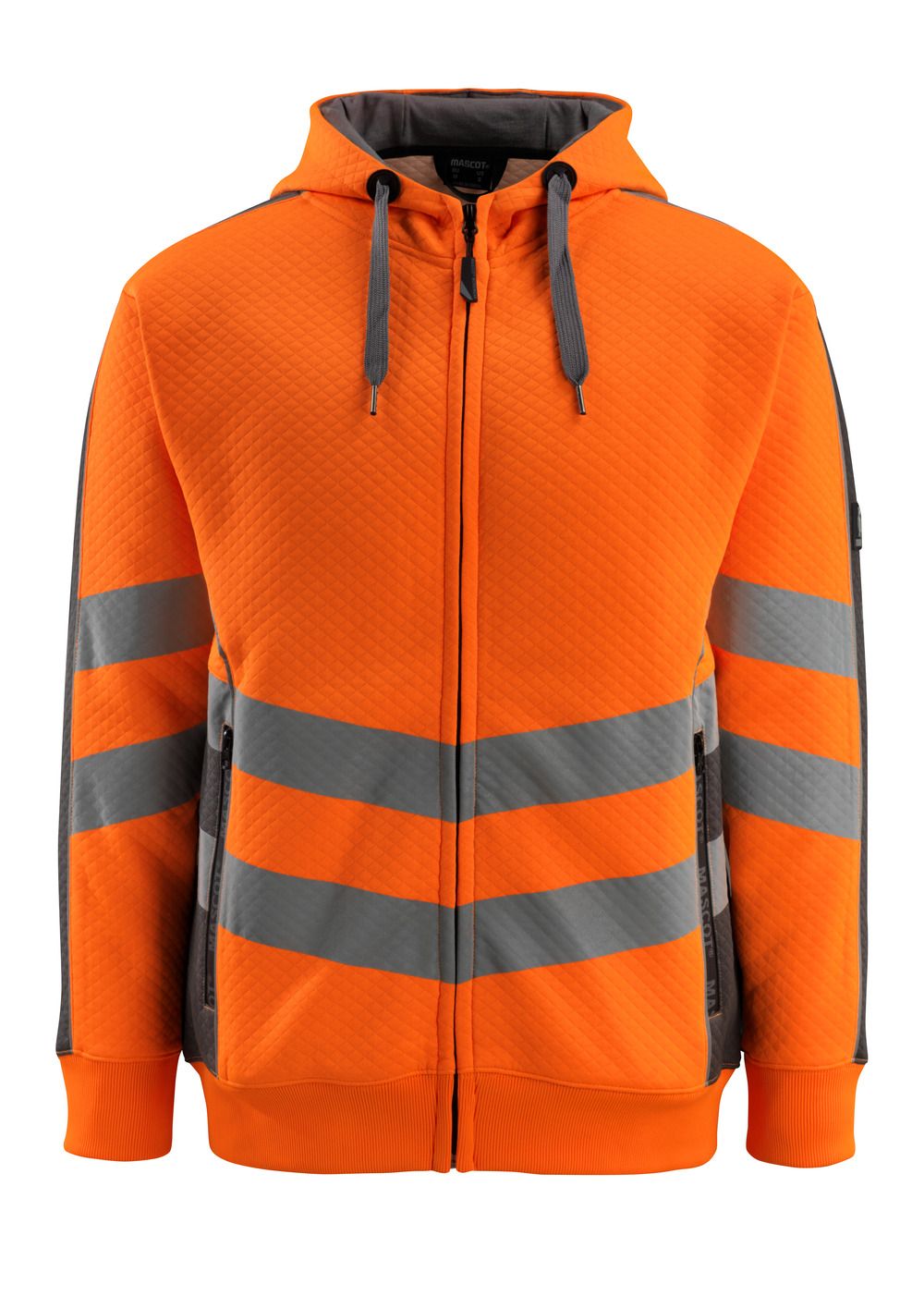 Kapuzenpullover mit Reißverschluss SAFE SUPREME Hi-vis Orange/Dunkelanthrazit 4XL