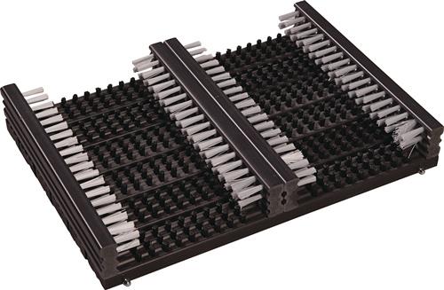 Fußmatte schwarz 100% PP L290xB390xS55mm