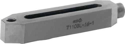 Spanneisen Nr.7110GLX Gr.12-1 f.T-Nut 12mm L.168mm AMF