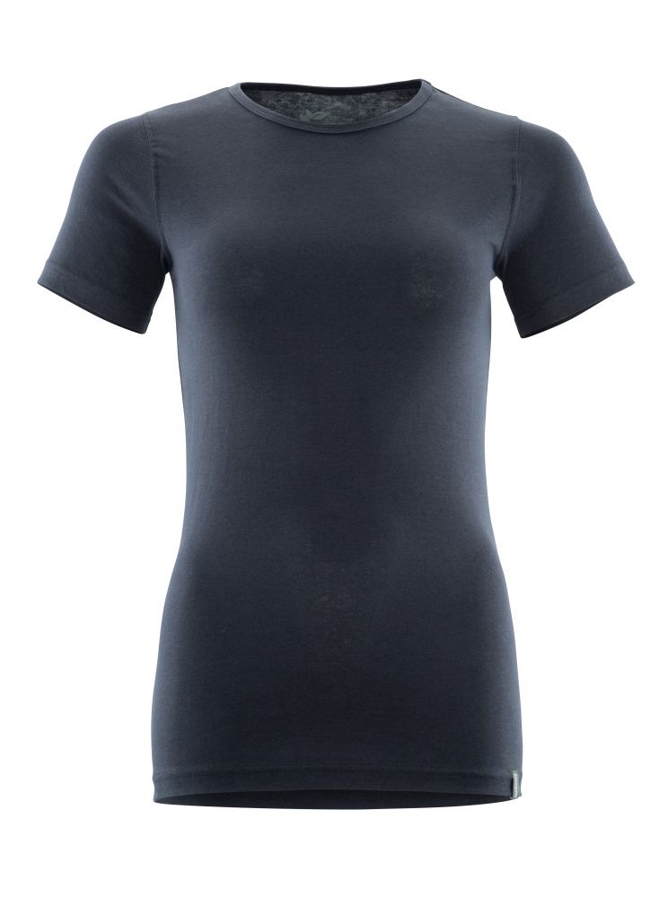 Damen-Passform T-Shirt CROSSOVER Schwarzblau L  ONE