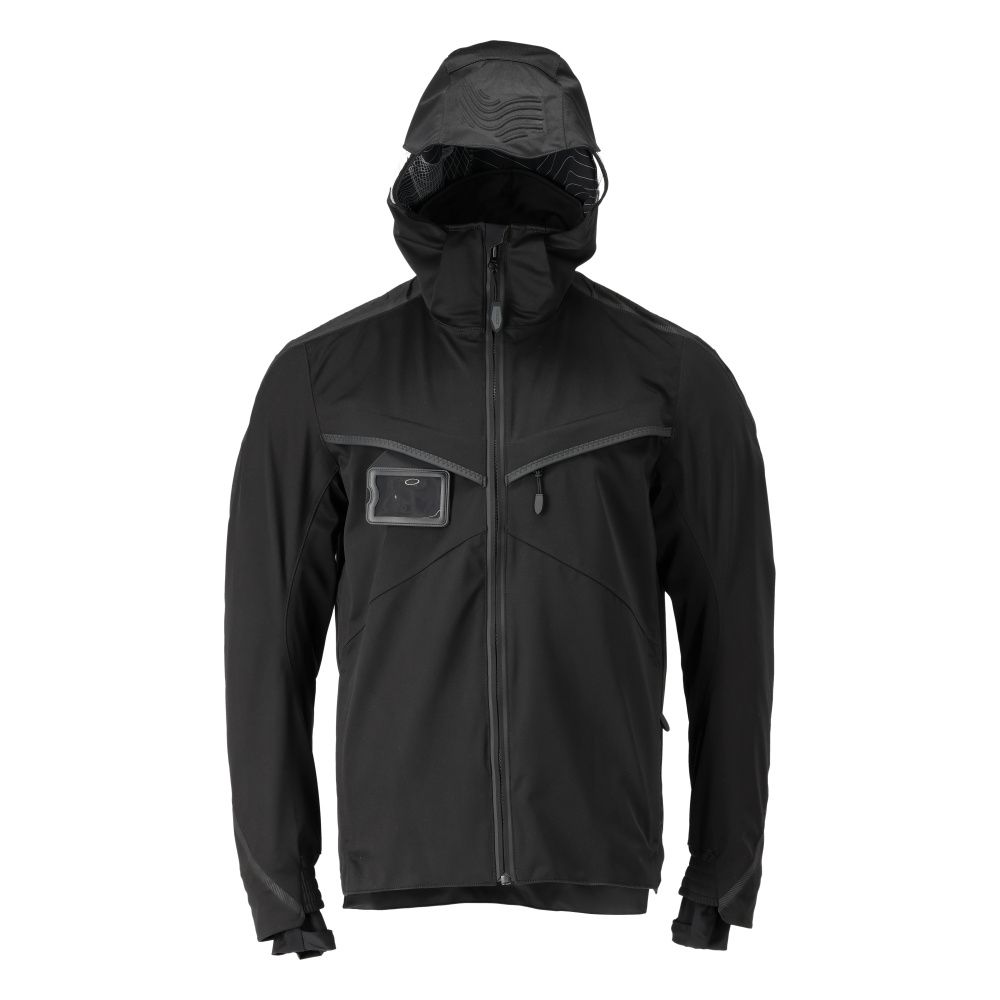 Hardshelljacke CUSTOMIZED Schwarz 3XL