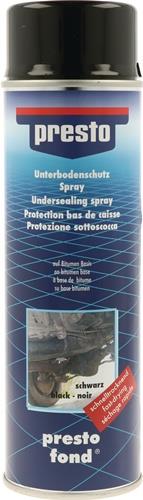 Unterbodenschutz-Spray schwarz 500ml PRESTO