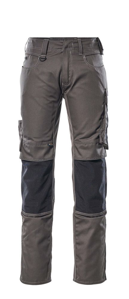 Hose mit Knietaschen UNIQUE Dunkelanthrazit/Schwarz 82C48