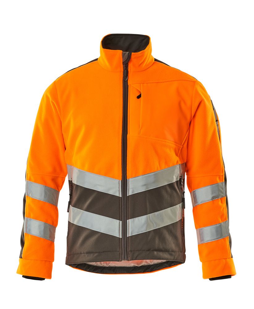 Fleecejacke SAFE SUPREME Hi-vis Orange/Dunkelanthrazit XL