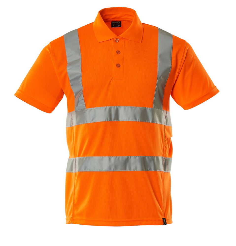 Polo-Shirt SAFE CLASSIC Hi-vis Orange 2XL