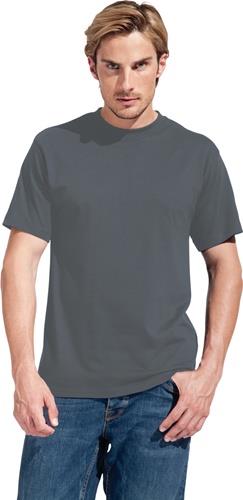 Mens Premium T-Shirt Gr.M steel grey PROMODORO