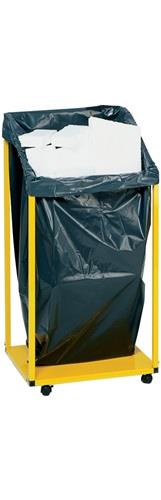 Kunststoffsack 400l LD-PE grau 100 µm B650/550xL1600mm 50St./Karton