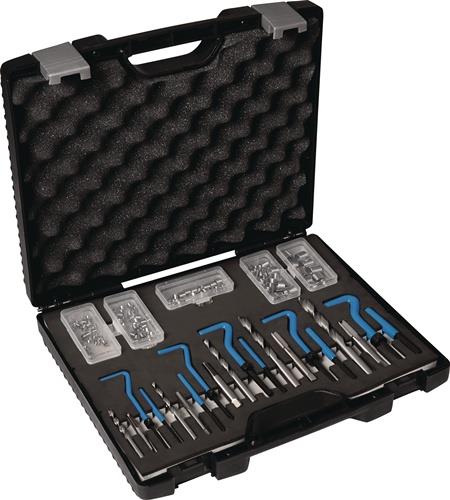 Gewindereparatursortiment DIN 8140 Typ Stand.M5-M12 rostfr.STA 1,5xD TECWERK