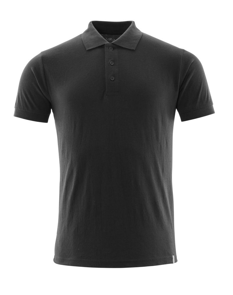 Polo-Shirt CROSSOVER Vollschwarz XL ONE