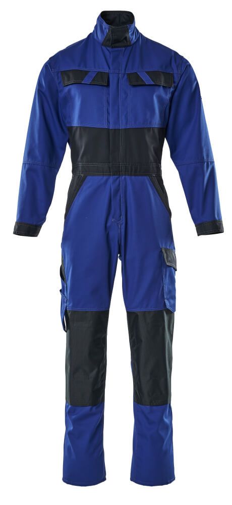 Overall mit Knietaschen LIGHT Kornblau/Schwarzblau S