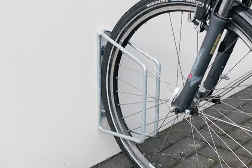Fahrradklemmbügel 45Grad verz.Anz.Radstände 1 f.Wandbef.WSM