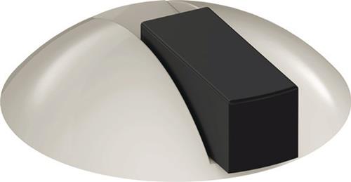 Bodentürpuffer 625 97 D.85mm H.22,5mm Ku.97 lichtgrau Dübelmontage HEWI