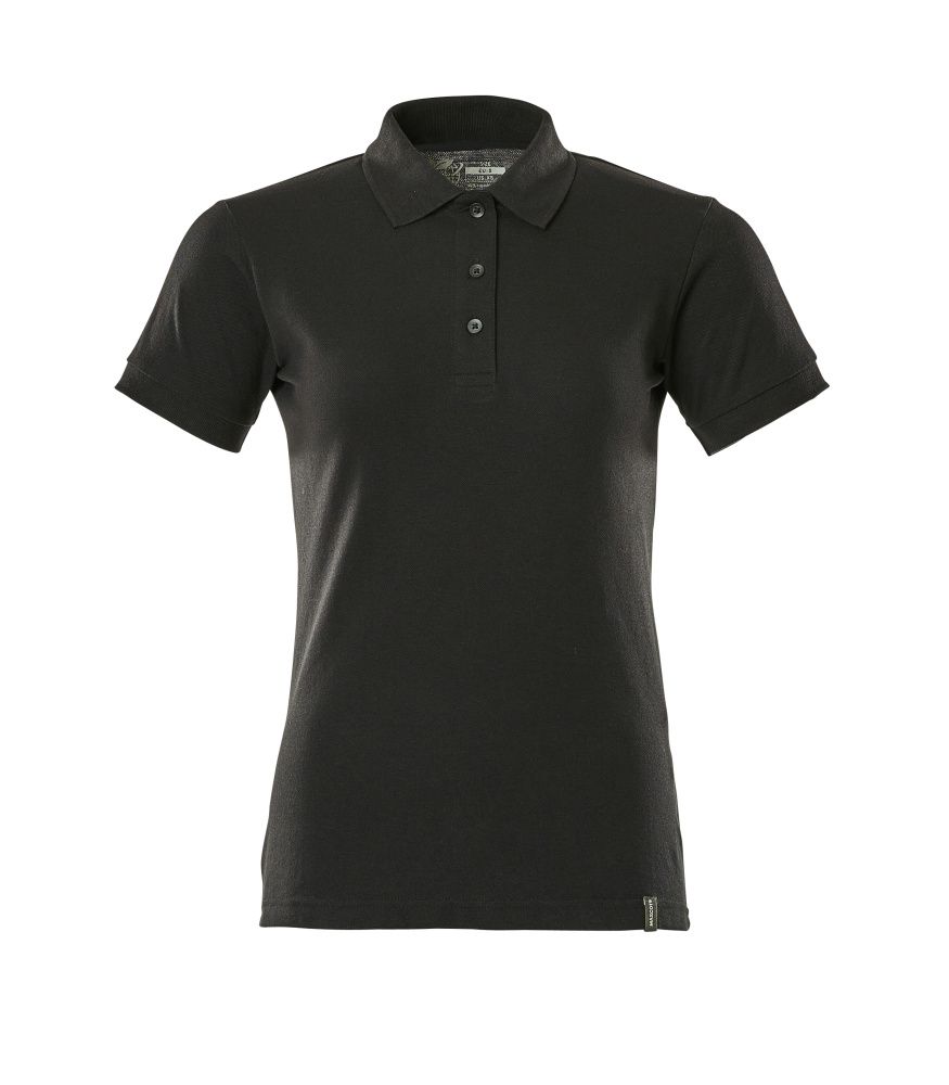 Damen-Passform Polo-Shirt CROSSOVER Vollschwarz 2XLONE
