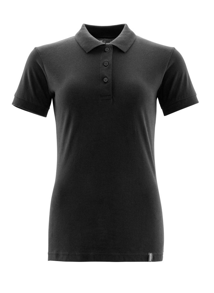 Damen-Passform Polo-Shirt CROSSOVER Vollschwarz 2XLONE