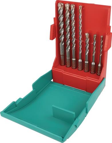 Hammerbohrersatz Trijet Ultimate 7-tlg.SDS-plus Ku.-Box HELLER