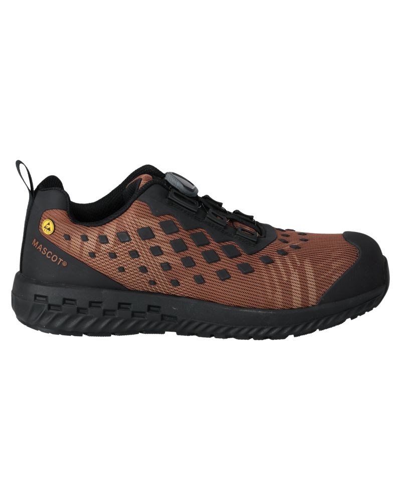 Sicherheitsschuhe FOOTWEAR CUSTOMIZED Nussbraun/Schwarz 38
