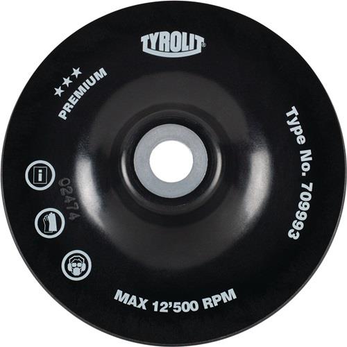 Stützteller Fiberscheiben PAD UNI D.125mm M14 hart TYROLIT