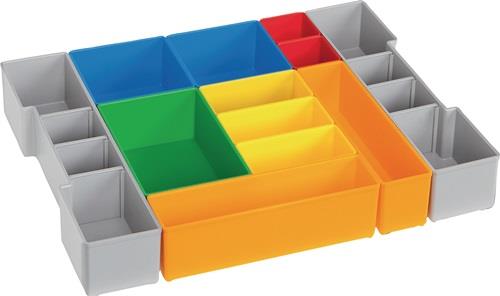 Einteilungsset L-BOXX® H3 LB 102 B378xT313xH65mm blau/gelb/rot/orange/grün/grau